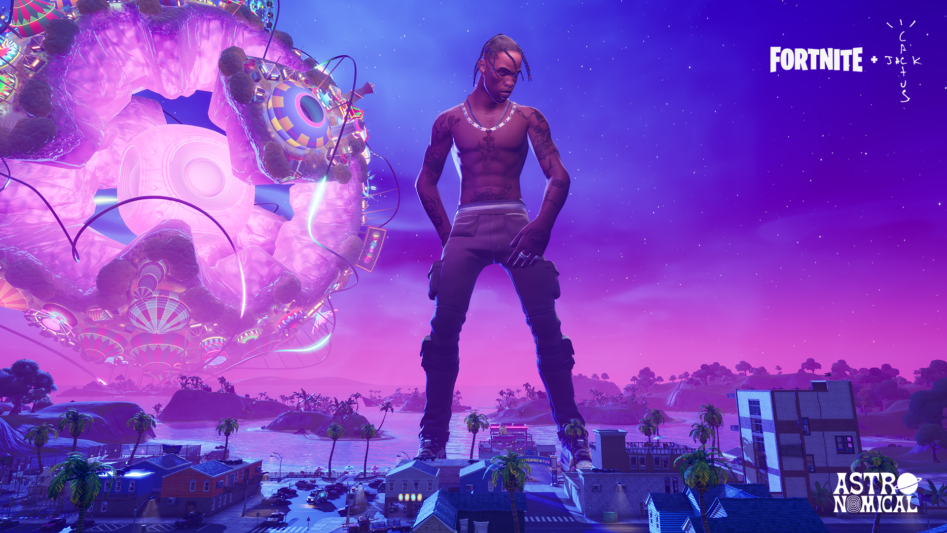 [Fortnite] TRAVIS SCOTT：天文數字般的賽事，約有 2700 萬玩家觀看！