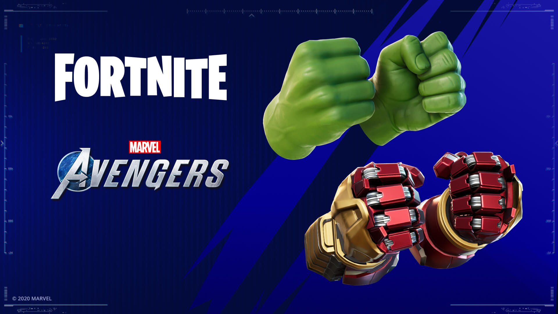 透過參加 XBOX ONE 或 PLAYSTATION®4 上的 MARVEL&amp;#39;S AVENGERS Beta 版，獲得 Fortnite 的 Hulk Smasher 鎬及其 Hulk Buster 獎勵樣式。