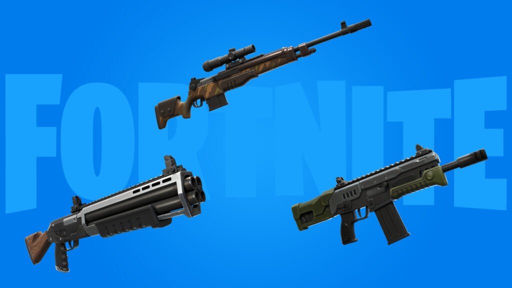 [Fortnite] 突擊步槍、霰彈槍、狙擊槍等新武器現已上線！