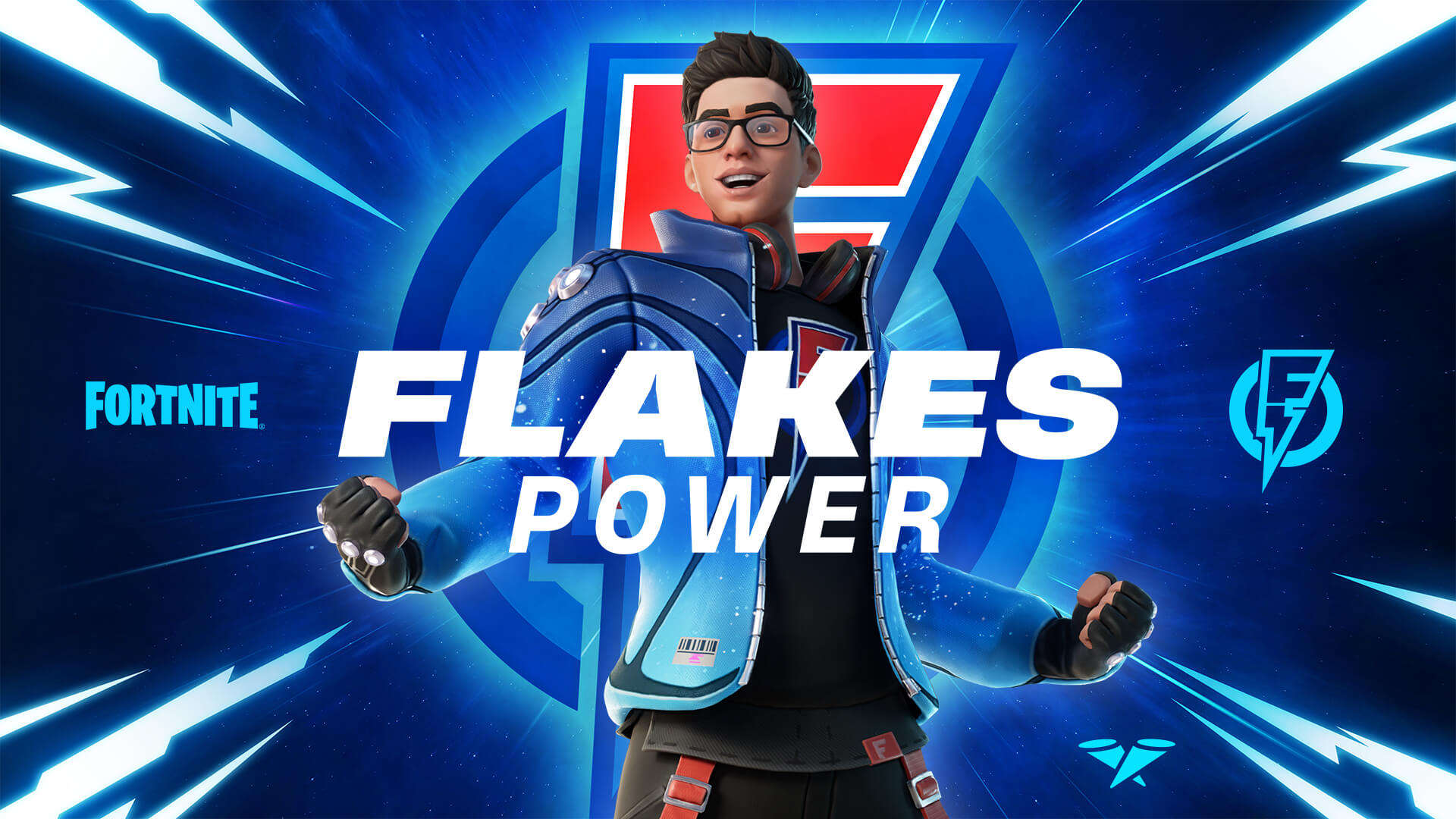 FLAKES POWER 加入 Fortnite 圖示系列！