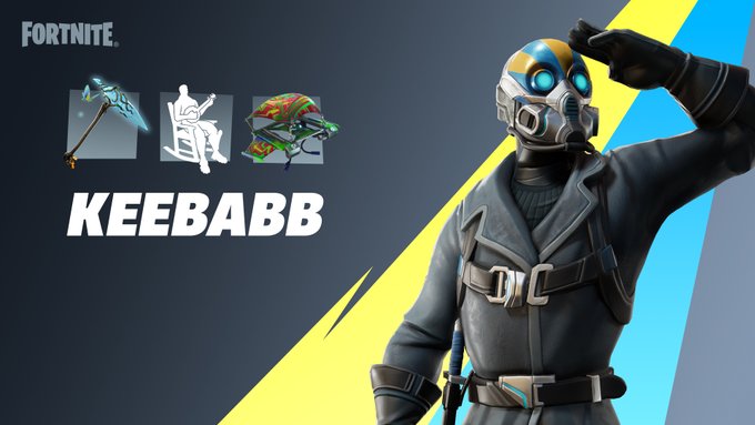 [Fortnite] 來自海外內容創作者「KEEBABB」的儲物櫃捆綁包現已在商品商店發售！