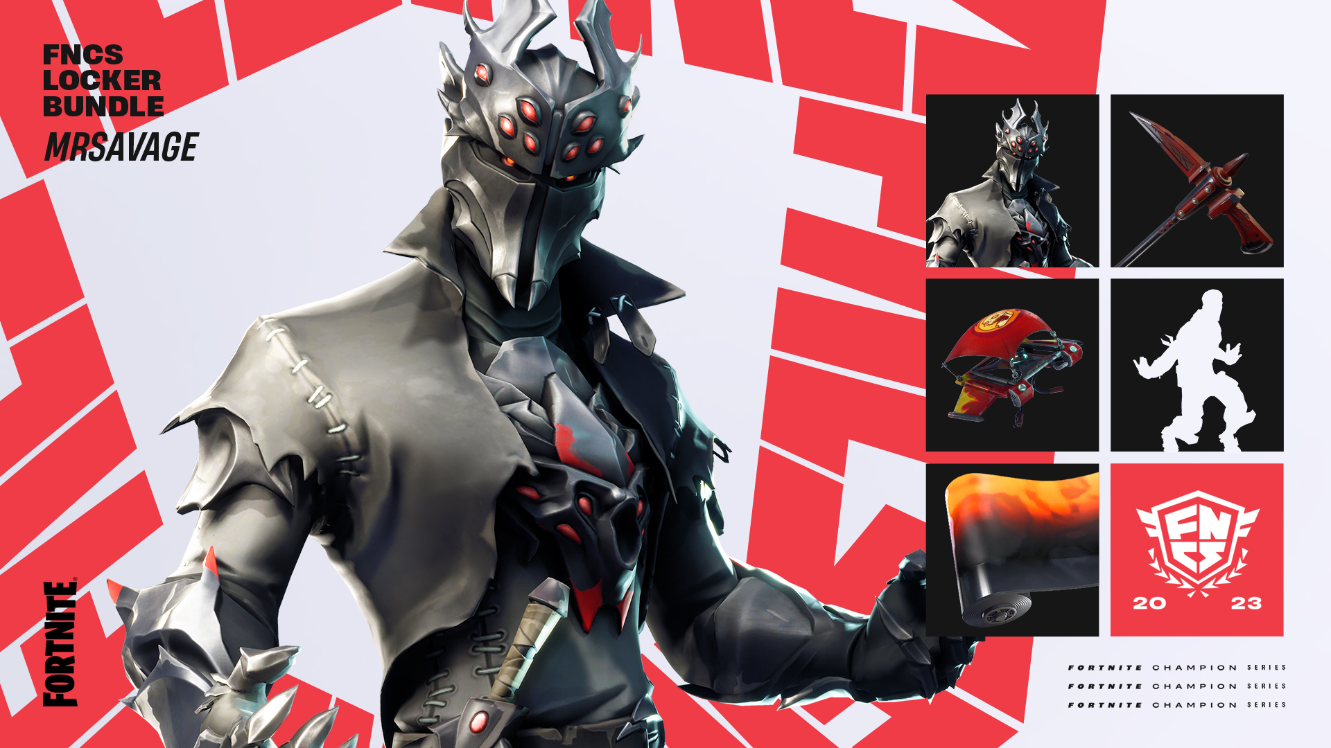 [Fortnite] 海外職業選手「MrSavage」的置物櫃現已在物品商店上架！