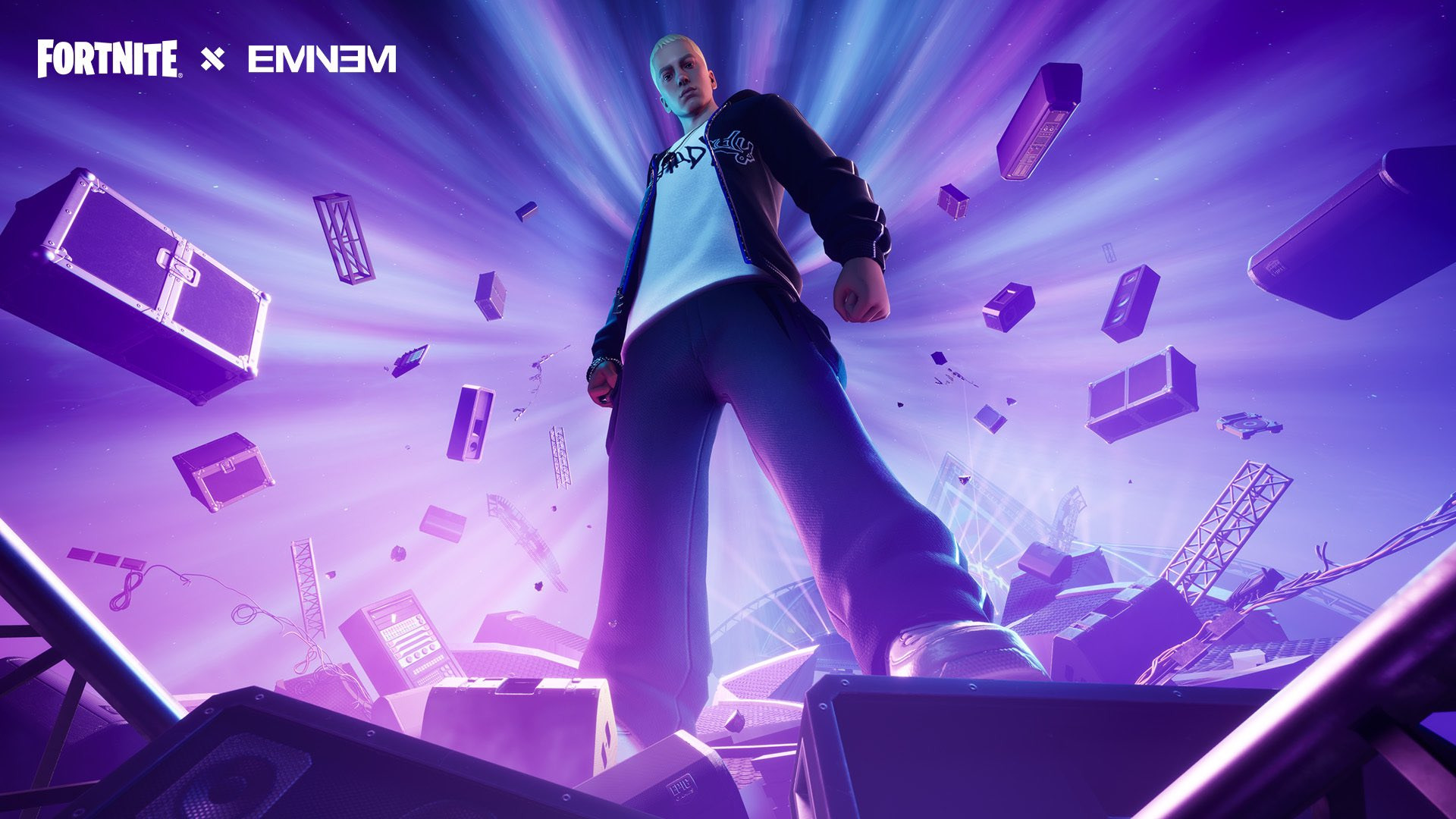 Fortnite x Eminem 合作正式宣布！該皮膚將於 11 月 30 日在商品商店上架。