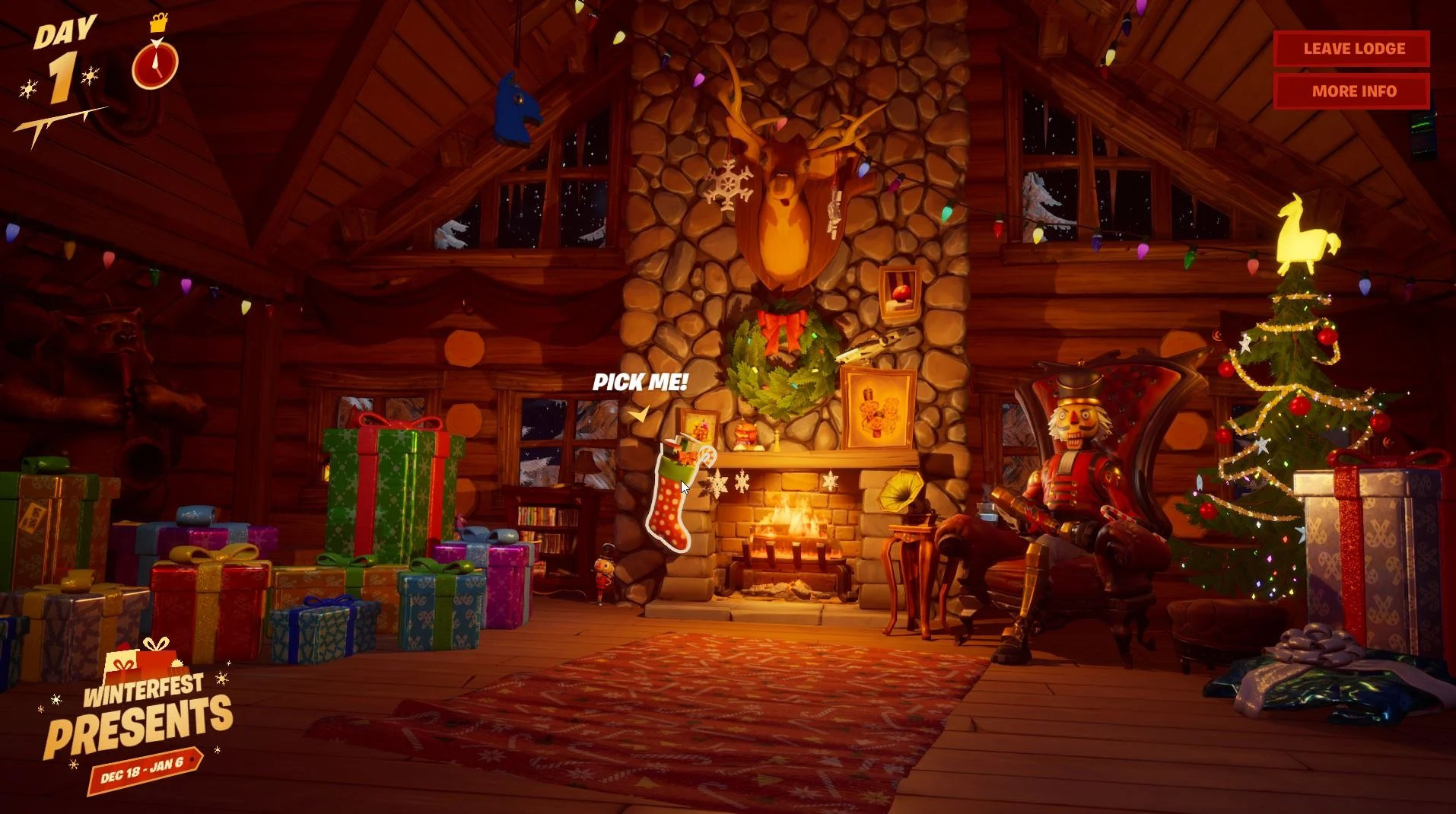 [Fortnite] Lodge 將在今年的冬季節取消。看來免費獎勵將是每日任務。