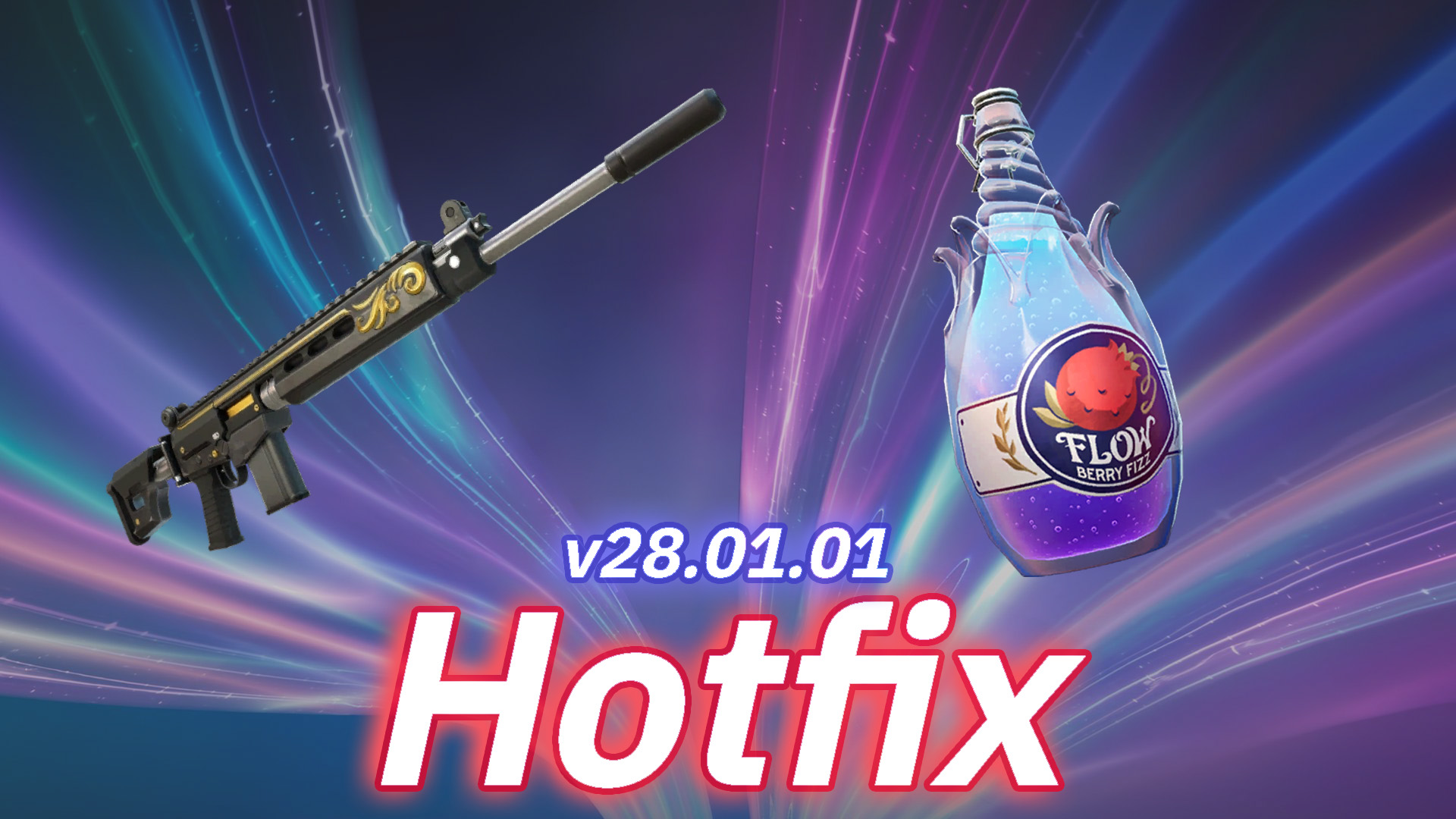 [Fortnite] 新年新AR和新恢復物品即將推出