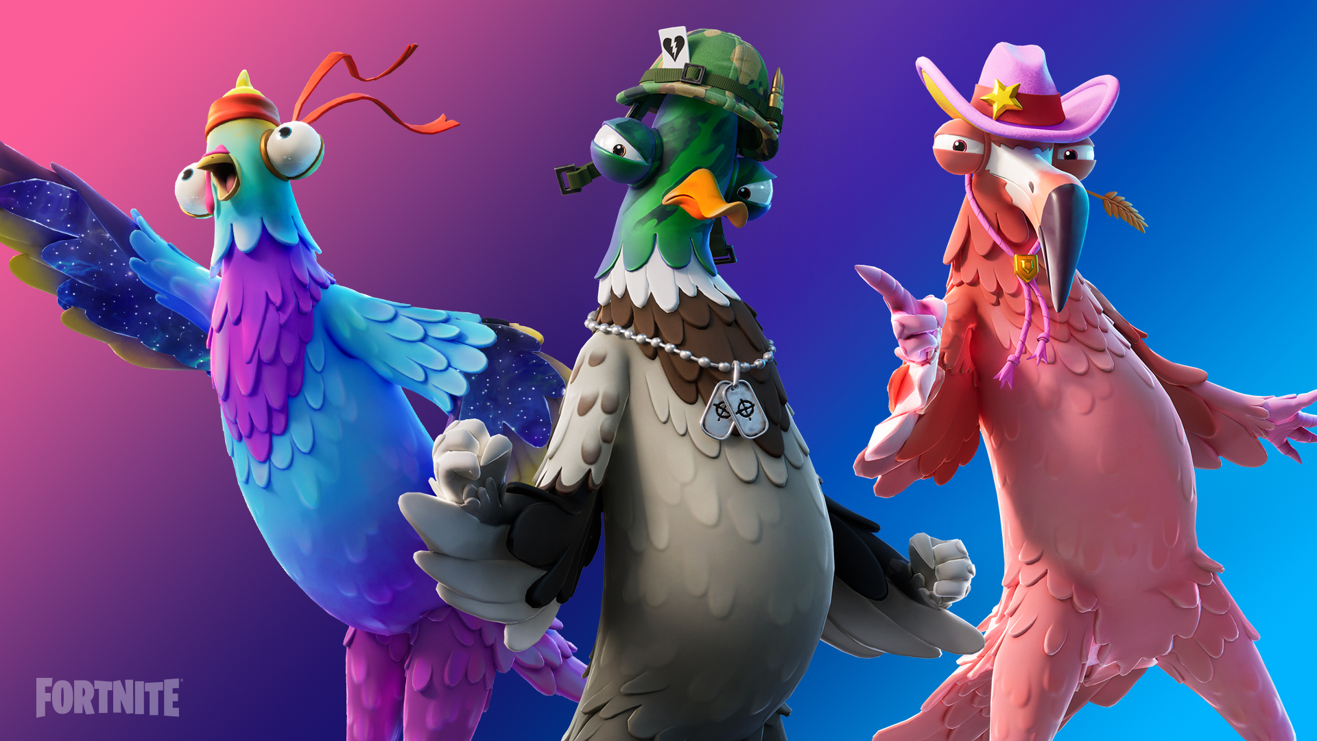 [Fortnite] v28.10 中新增的鳥類出現在物品商店中