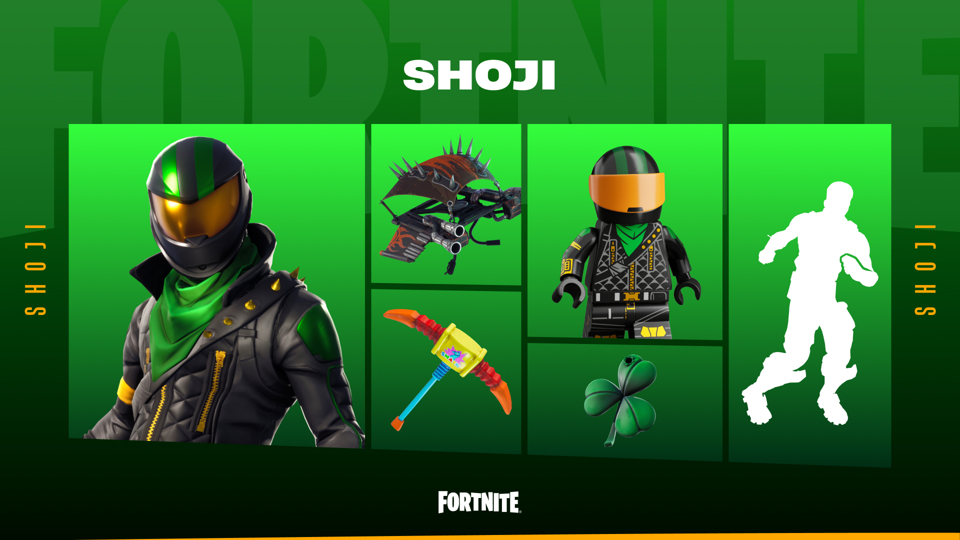 [Fortnite] 人氣 Youtuber Shoji 的置物櫃捆綁包現已在商品商店上架