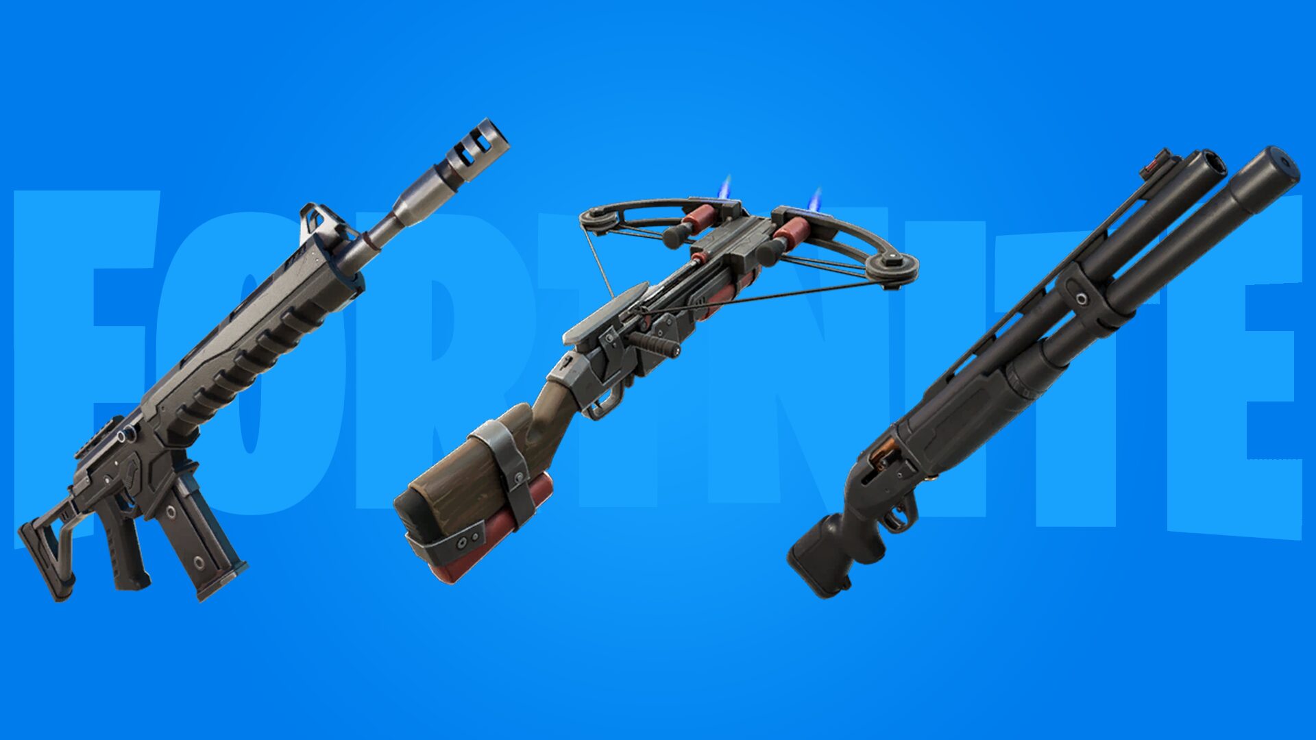 [Fortnite] v30.00 更新中新增的武器