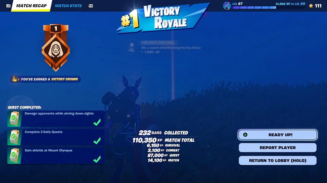 [Fortnite] 視障玩家裝飾勝利皇家