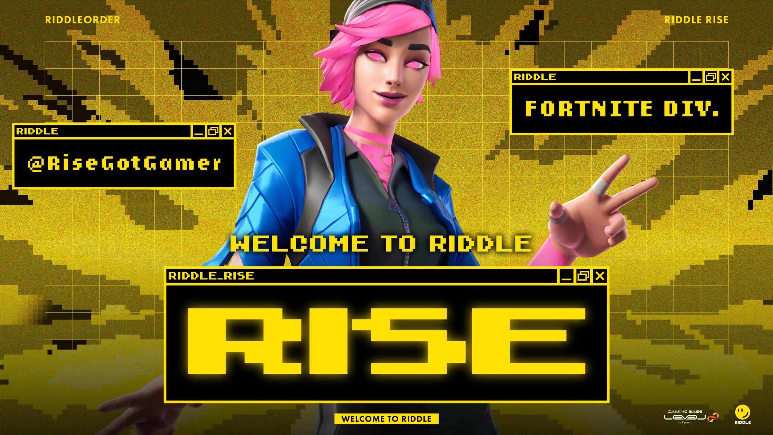 Rise 加入 Fortnite 部門「RIDDLEORDER」並將參加 9 月 7 日開始的 FNCS 全球錦標賽