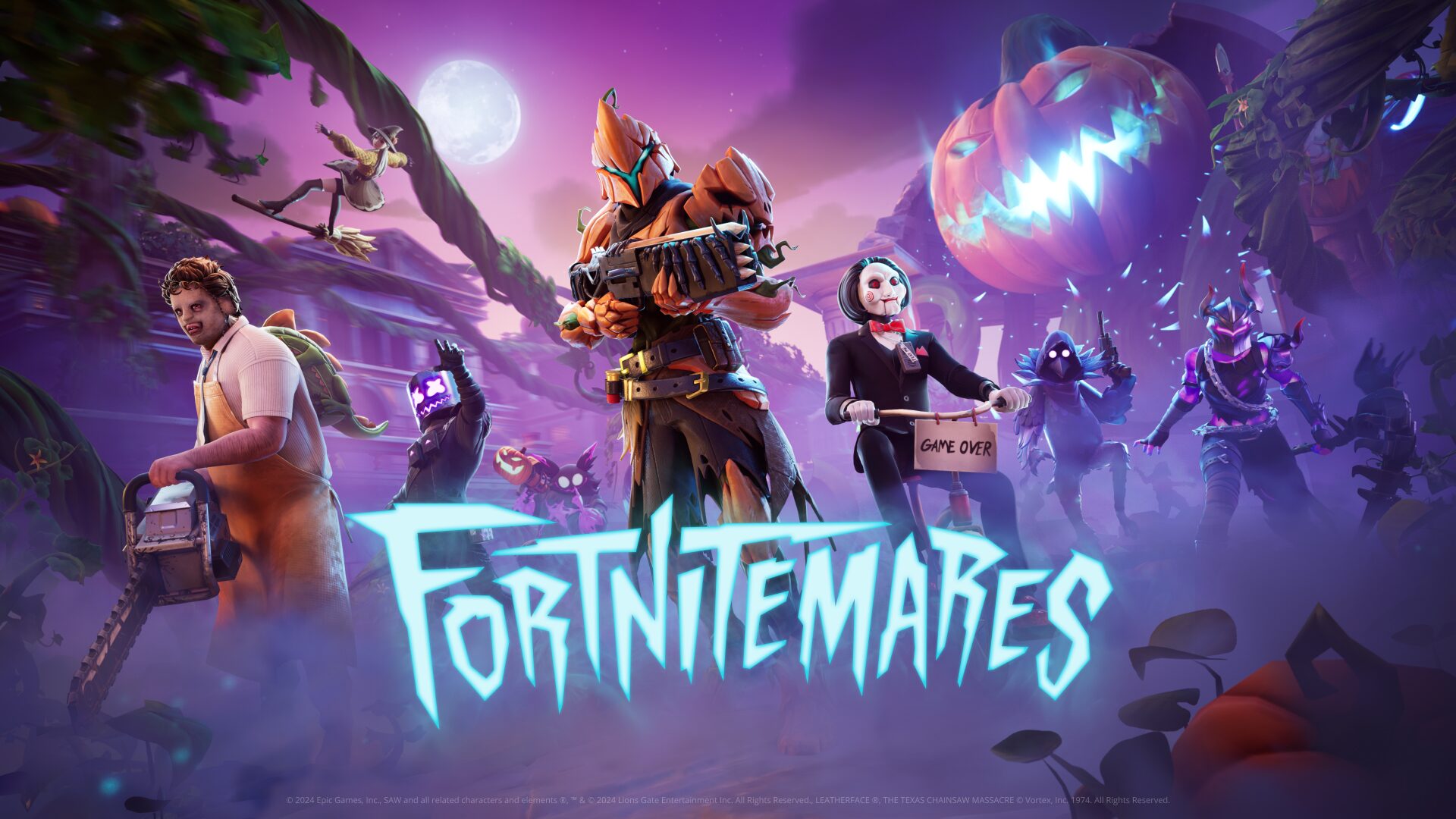 Fortnitemares 2024 在大逃殺 v31.40 入侵島嶼