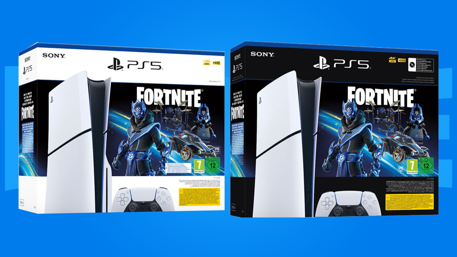 包含 Fortnite X PlayStation 5“鈷星包”