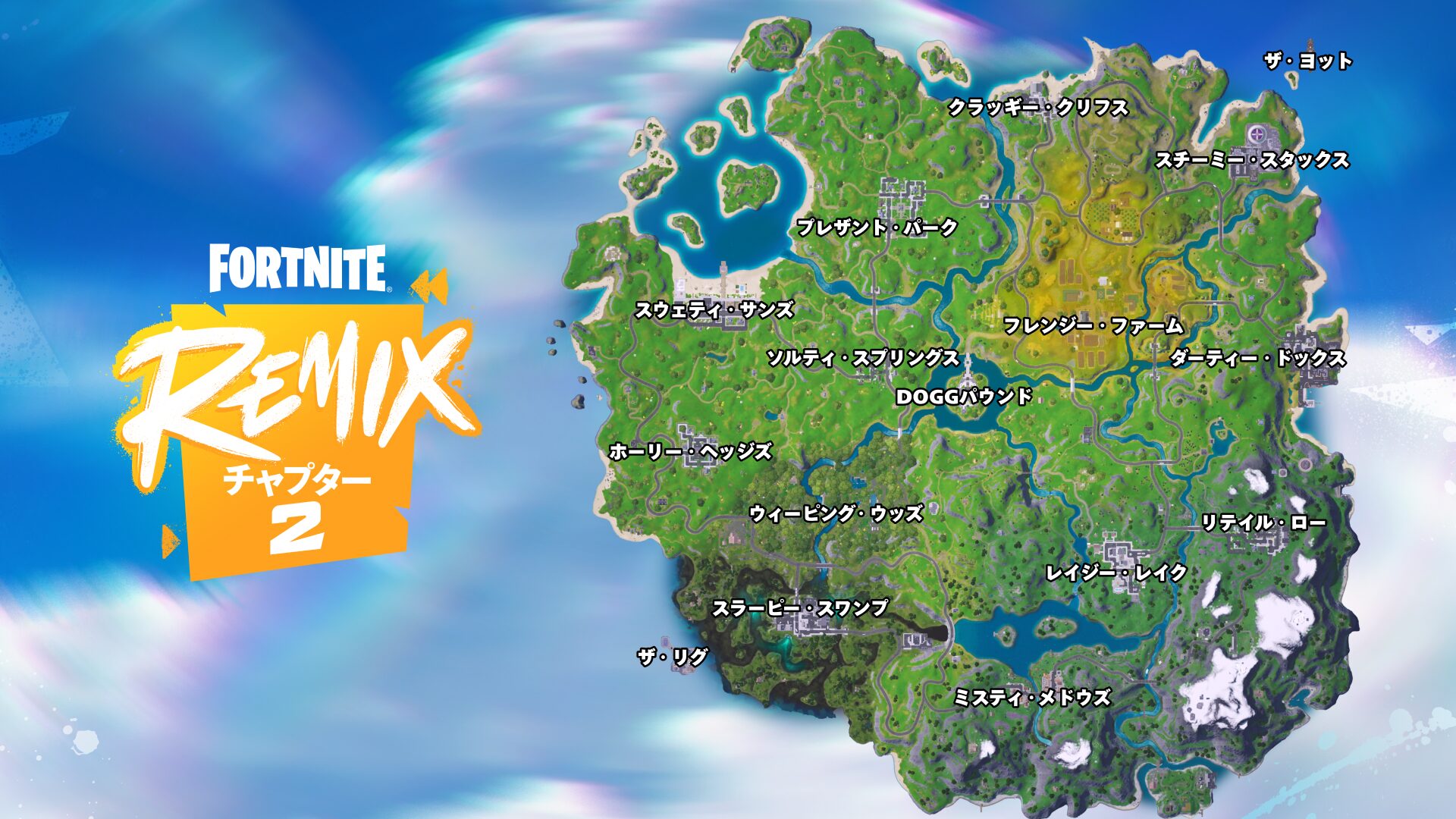 [Fortnite] 當第二章地圖到來時，你會先登陸哪裡？