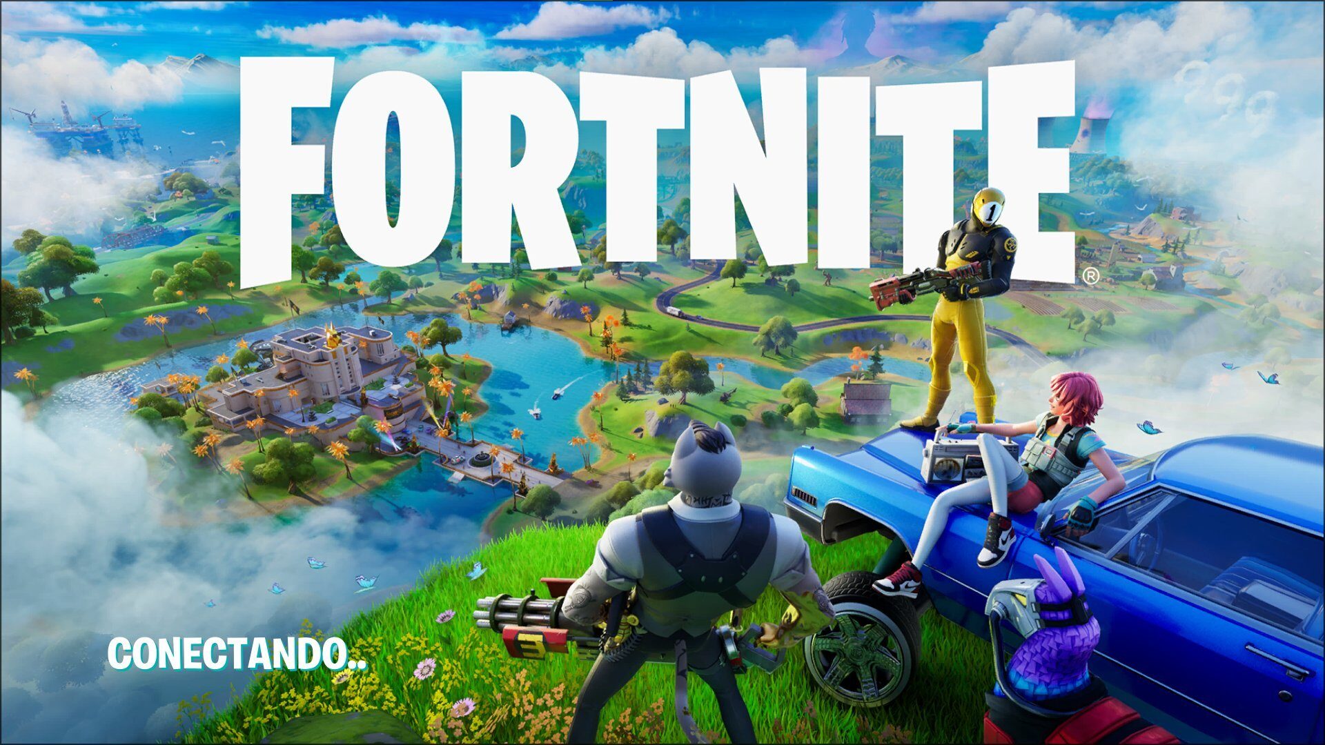 [最後] Fortnite 的登入畫面大約 11 個月來首次更新。