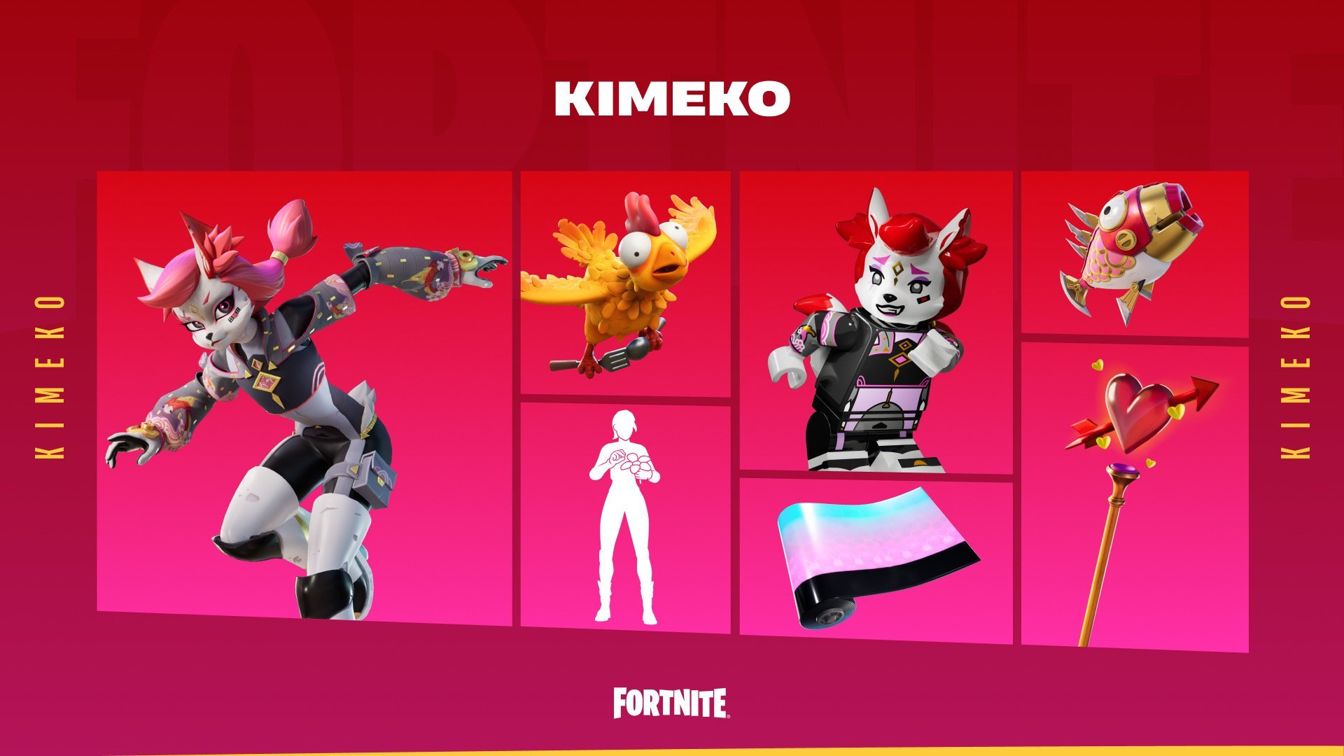 [Fortnite] Kimeko 的儲物櫃現已在物品商店中提供！